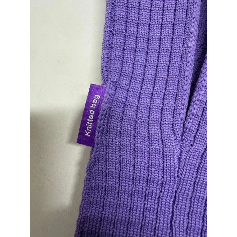 iPhone Pocket Long Purple Knit